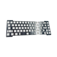 Boîtier de clavier électroplaqué sur mesure, service de découpe laser de précision en aluminium, pliage de tôle métallique