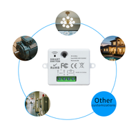 Télécommande intelligente 433 MHz avec récepteur AC 85V-220V pour système de contrôle électronique d'éclairage et de ventilateur