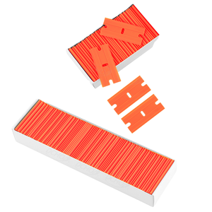 1.5 Inch Industrial Double Edge Plastic Razor Scraper Blade Customizable OEM ODM Replacement Cleaning Scraper Spare Blades - Product Image 4