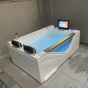 Vente chaude d'usine : Bain à remous extérieur pour 4 personnes, <span class=keywords><strong>baignoire</strong></span> de massage, <span class=keywords><strong>spa</strong></span> relaxant, piscine pour villa, jardin, hôtel - Product Image 4