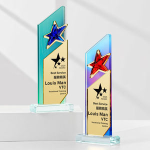Crystal Acrylic <b>Trophy</b> Laser <b>Engraved</b> Award For Business Gifts And Promotional Awards With Digital Printing AB Specification - Product Image 2
