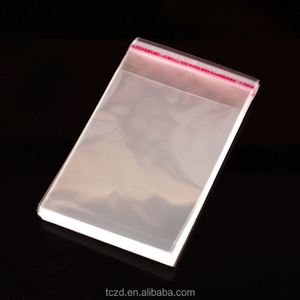 Custom Transparent Self-Adhesive Printed OPP <b>Plastic</b> Packaging Zipper <b>Bag</b> Hot Stamping Opp for <b>Storage</b> OPP Self-adhesive <b>Bag</b> - Product Image 3