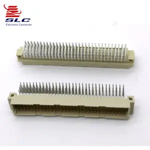 Connecteur DIN 41612 Euro mâle 4 rangées 32 broches 12Pin connecteur de bornes à angle droit - Product Image 1