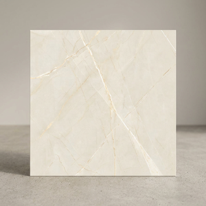 Azulejos de Porcelana Pulida Arctic Smoke de 600x600 mm, Aspecto de Mármol Gris, Acabado Brillante, para Pisos Interiores - Product Image 3