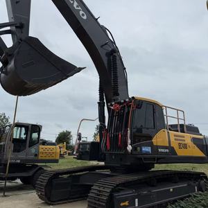 Excavatrice sur chenilles hydraulique Volvo EC480DL EC480 d'occasion, prix bas, bon état, bien entretenue, matériel de construction lourd - Product Image 1