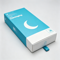 Boîte d'emballage personnalisée pour souris d'ordinateur, emballages électroniques, boîte en carton, boîte à tiroir, boîte d'emballage pour souris laser