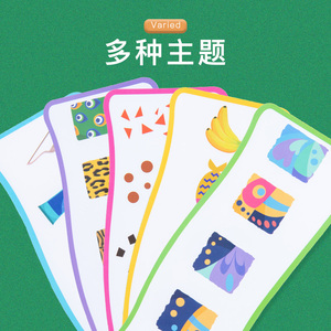 Mainan Jigsaw Puzzle DIY uniseks, mainan edukasi menyenangkan kartun kayu untuk anak-anak usia 2 4 tahun dapat disesuaikan pendidikan dini - Product Image 3