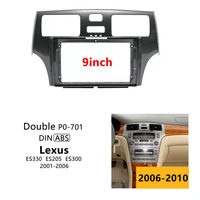 9 pulgadas de la Radio del coche de la Fascia para Lexus ES300/ES250/ES300 2001-2006 reproductor de Android carcasa marco 2 Din ESTÉREO