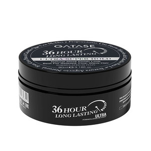 Cire coiffante pour <span class=keywords><strong>cheveux</strong></span> à l'huile d'argan biologique, marque privée Gatase, sans effet gras, tenue forte 36h, pour <span class=keywords><strong>cheveux</strong></span> fins, doux, bouclés, contrôle des frisottis - Product Image 5