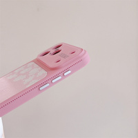 Coque de téléphone coréenne à motif floral en dentelle pour iPhone 17 Pro 16 15 14 13 avec dragonne en dentelle, protection anti-chute avancée