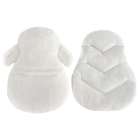 Pack de chaleur en peluche d'agneau, poids de 2 livres, rembourrage de graines chaudes pour micro-ondes, soulagement de la douleur, sable de lave, sac de haricots non parfumé, chaleur plus longue