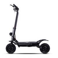 Trottinette électrique pliable 60V 6000W pour adultes, légère, pour les trajets urbains, avec un design intelligent à 2 roues