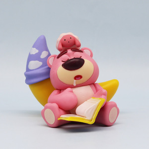 Set <span class=keywords><strong>de</strong></span> Accesorios para Caja Sorpresa: Adornos para Coche, Figuras <span class=keywords><strong>de</strong></span> Acción, Muñeco 3D <span class=keywords><strong>de</strong></span> PVC <span class=keywords><strong>de</strong></span> Oso Fresa <span class=keywords><strong>de</strong></span> Dibujos Animados Personalizado <span class=keywords><strong>y</strong></span> Adorable - Product Image 5