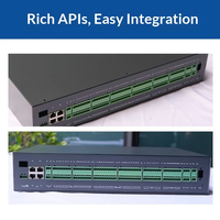 Precio al por Mayor, Computadora Integrada de 1U y 19 Pulgadas para Montaje en Rack, PC Industrial ARM sin Ventilador, PC Integrado en Caja, RS485 CAN, 2 Gigabit, OEM