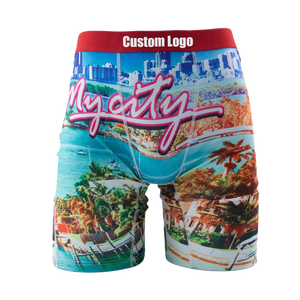 <span class=keywords><strong>Slip</strong></span> Boxer da <span class=keywords><strong>Uomo</strong></span> con Stampa Grafica, in Spandex, Taglie Forti, Stile Sportivo, del Brand Americano di Design - Offerta Speciale - Product Image 1