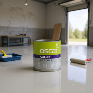 Pintura de Esmalte Alquídico 2.4kg, Revestimiento Protector Brillante y Duradero para Metal, Madera, Hormigón y Yeso Oscar - Product Image 2