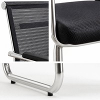 Chaise de conférence ergonomique en maille, confortable et best-seller, idéale pour les bureaux et les immeubles de bureaux