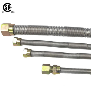 Tuyau flexible pour foyer au gaz CSA sans sifflet, tuyau corrugué en acier inoxydable, tuyau de raccordement au gaz - Product Image 2