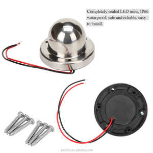 Luz de Navegación LED para Barco de Acero Inoxidable, Luz de Navegación de Proa Roja <span class=keywords><strong>y</strong></span> <span class=keywords><strong>Verde</strong></span>, Luz de Señalización para Barco, Yate, 12V - Product Image 3