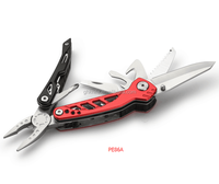 Premium pince pliable en acier inoxydable, multi-outils avec mousqueton, outils d'extérieur, couteaux, scie tournevis