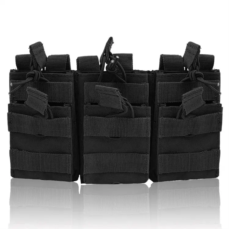 タクティカル MOLLE 6マガジンスロットポーチ ベルト用ホルスター