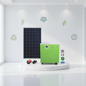 Station de stockage d'énergie hors réseau, système solaire photovoltaïque complet, système solaire domestique tout-en-un 1500W WON-SESS-AP6000W, panneau solaire domestique tout-en-un - Product Image 1