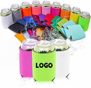 Can <b>Cooler</b> Sleeves, Customizable Bulk Slap Can <b>Coolers</b>, Extra-Thick Collapsible <b>Drink</b> Insulator Sleeve, Beer Can <b>Coolers</b> - Product Image 1