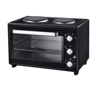 Four électrique 48L avec plaques chauffantes, convection, ventilateur turbo, grill