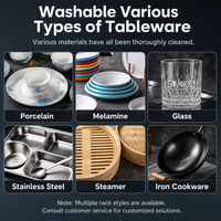 Lave-vaisselle commercial entièrement automatique à capot avec couvercle à levage visuel pour le lavage de la vaisselle et des tasses des hôtels et restaurants