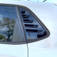 Heckscheiben-Jalousie-Verkleidung für VW Polo 6R 6C 2011-2017, Selbstklebende Außenmodifikation AMP-Z358