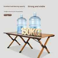 Table pliante rectangulaire d'extérieur, ultra légère, portable, en alliage d'aluminium, tissu Oxford, table de camping, pique-nique, loisirs