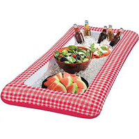 Fourniture d'usine Prix attractif Accessoires de fête flottants patriotiques Barre de piscine gonflable amusante en PVC Couleur personnalisée 100-500kg