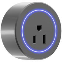 Multiprise avec adaptateur d'extension amovible à 3 prises IP44, ports USB-A et USB-C, prise universelle pour appareils électroménagers