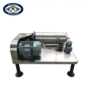 Minidecantador de espiral Horizontal, centrifugadora para alimentos