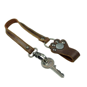 Cross-border PU <b>leather</b> <b>keychain</b>, car key cord pendant, key chain - Product Image 1