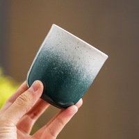 Tasse à expresso en céramique de style rétro exclusif pour l'export, tasse à thé pour latte art, tasse à eau créative pour la maison, le bar et le café
