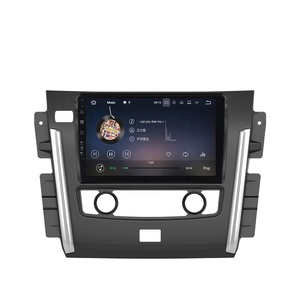 Écran tactile complet 10,1 pouces 1din Android 10 Autoradio + lecteur <span class=keywords><strong>DVD</strong></span> pour Nissan Patrol Stéréo <span class=keywords><strong>de</strong></span> voiture Navigation GPS Wifi BT SWC - Product Image 4