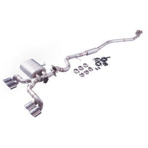 Para BMW Serie 3 320I/325I/<span class=keywords><strong>330I</strong></span> <span class=keywords><strong>E90</strong></span> 2.0L 2.5L 3.0L Válvula Electrónica de Escape Remota de Acero Inoxidable Pulido Espejo de Gama Media - Product Image 1