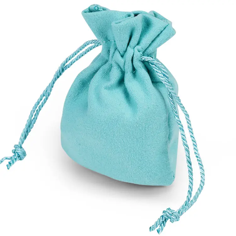Venda quente veludo jóias bolsa jóias sacos com logotipo jóias caixa com bolsa