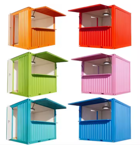 Negozio Mobile di vendita espandibile 10 piedi 20ft contenitore <span class=keywords><strong>Pop</strong></span>-up Bar e caffetteria modulare portatile minimarket - Product Image 5