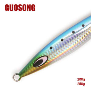 <span class=keywords><strong>Leurre</strong></span> de pêche métallique pour jigging rapide, <span class=keywords><strong>leurre</strong></span> jig en métal lourd avec effet phosphorescent, idéal pour les calamars, le snapper rouge et autres poissons de haute mer - Product Image 4