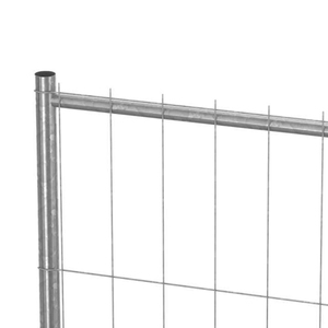 2x3.5m chống leo lên hàng rào heras tạm thời với cơ sở cao su tái chế (đỉnh vuông & đỉnh tròn) - Product Image 3