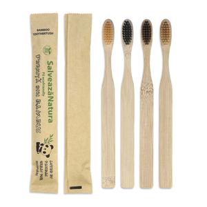 แปรงสีฟันไม้ไผ่สำหรับผู้ใหญ่แปรงสีฟันแบบย่อยสลายได้ผลิตภัณฑ์เป็นมิตรต่อสิ่งแวดล้อม2023ใช้ในบ้าน - Product Image 1