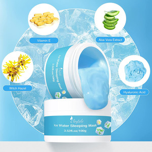 Masque de sommeil hydratant à l'eau glacée, Logo personnalisé, masque au collagène, marque privée, masque à l'eau glacée humide - Product Image 5