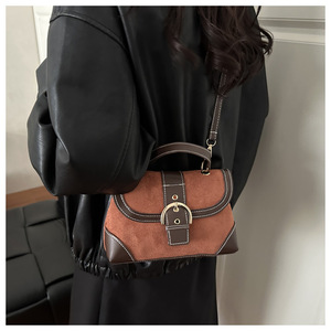 ZPB3879 Borsa a Tracolla Vintage di Lusso in PU per Donna con Motivo Puro, Chiusura Aperta, Design Impermeabile e Portatile - Product Image 6