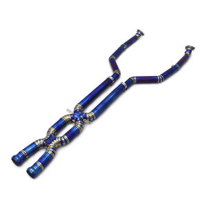 Tubo Intermedio de Titanio OEM para BMW M3 E90 E92 E93 4.0L 2007-2013, Precio Directo de Fábrica, Sistema de Escape Boska para Auto - Product Image 1