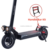 Kickscooter arrière pied Support Kit pour KUGOO M4 Pro Hitway H5 Scooter électrique fourche arrière pied étape pédale Support poignée barre partie