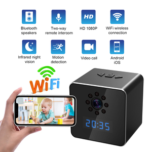 1080P WIFI không dây Home an ninh máy ảnh với tầm nhìn ban đêm phát hiện chuyển động xem từ xa có tính năng một đồng hồ Loa CMOS cảm biến - Product Image 2