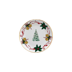 Factory Printed Holiday Dinnerware <b>Set</b> Christmas Party Plates <b>Set</b> Tableware Christmas Themed Ceramic <b>Dinner</b> Party - Product Image 5