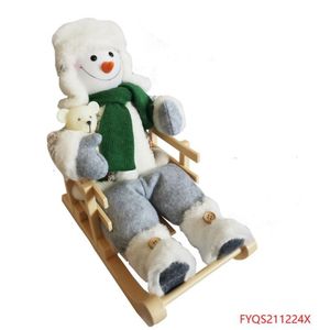 Père Noël Jouet Canne Paquet Cadeau Père Noël Figurine De Noël Ornement Décor Poupée Offre Spéciale De Noël Père Renne pour La Fête De Noël - Product Image 3